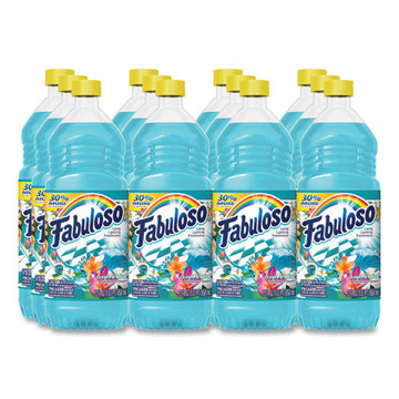 Fabuloso® Multi-use Cleaner, Ocean Paradise Scent, 22 Oz Bottle, 12-carton freeshipping - TVN Wholesale